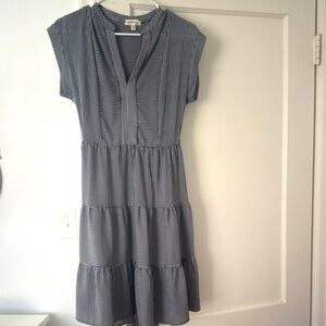 Striped Blue Dress MONTEAU